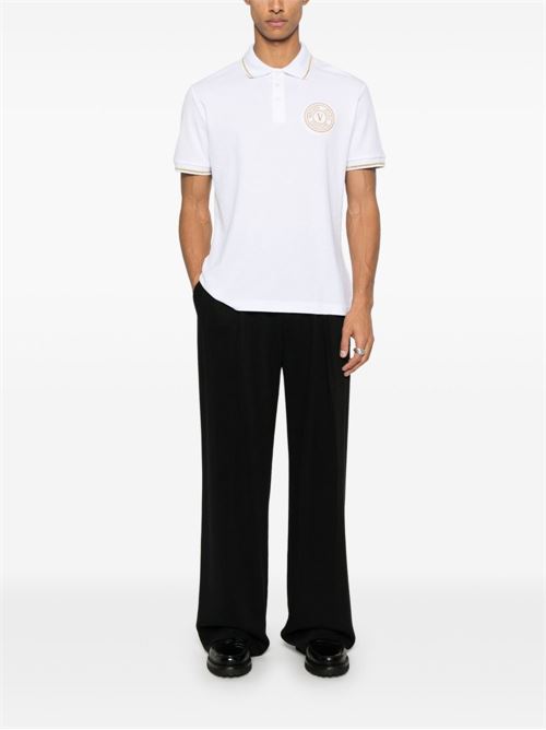 Polo uomo maniche corte Versace jeans Couture | 78GAGT00CJ01TG03